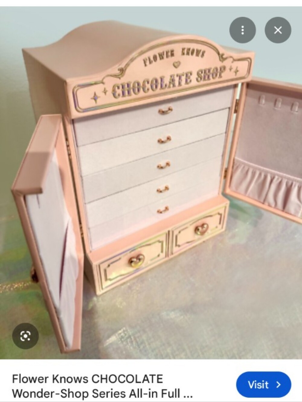 Iso  Don't Buy Flower Knows Cholate Series Pull Out Box Only